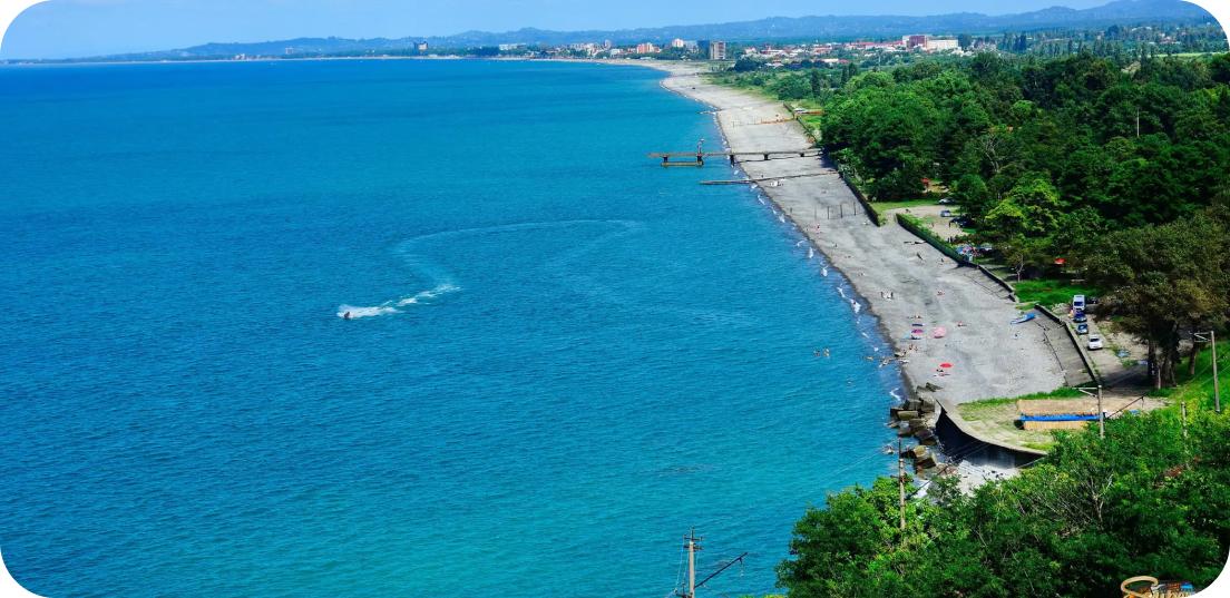 ساحل گونیو در باتومی